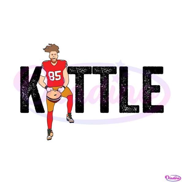 george-kittle-85-san-francisco-49ers-football-player-svg
