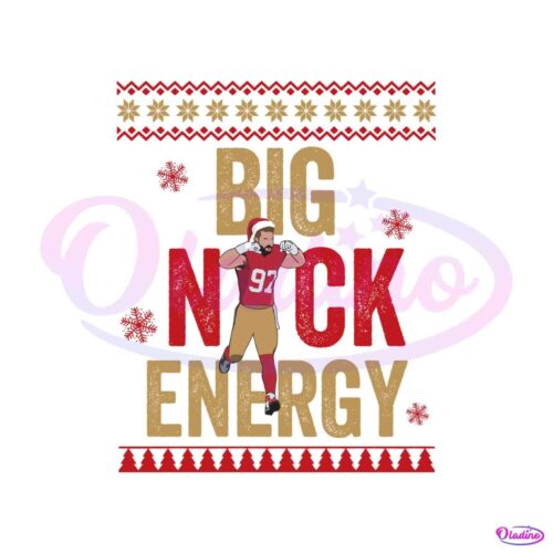 big-nick-energy-bosa-97-san-francisco-49er-christmas-svg