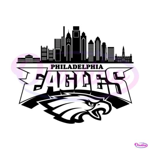 philadelphia-eagles-skyline-svg-digital-download