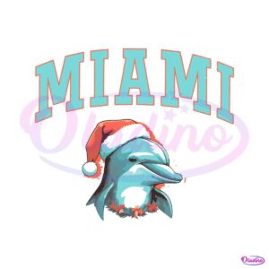 christmas-miami-dolphins-svg-cricut-digital-download