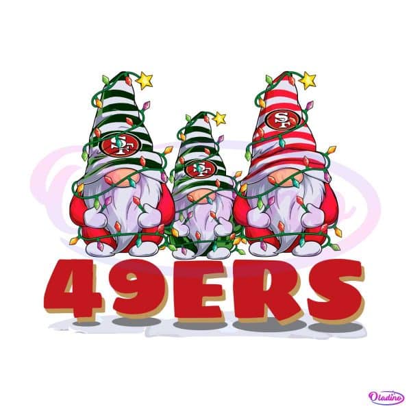 christmas-gnomes-san-francisco-49ers-1946-svg