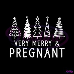 very-merry-and-pregnant-christmas-tree-svg