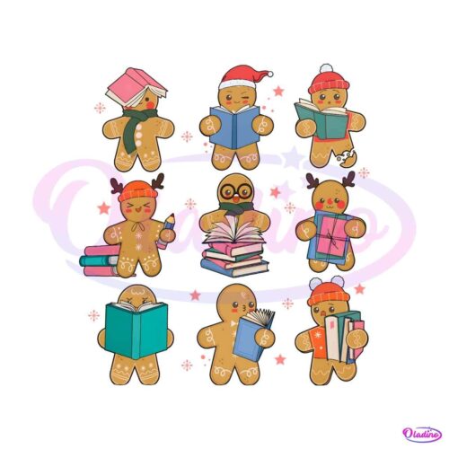 christmas-teacher-gingerbread-reading-books-png