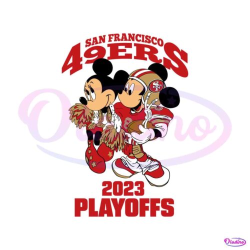 mickey-minnie-49ers-2023-playoffs-svg