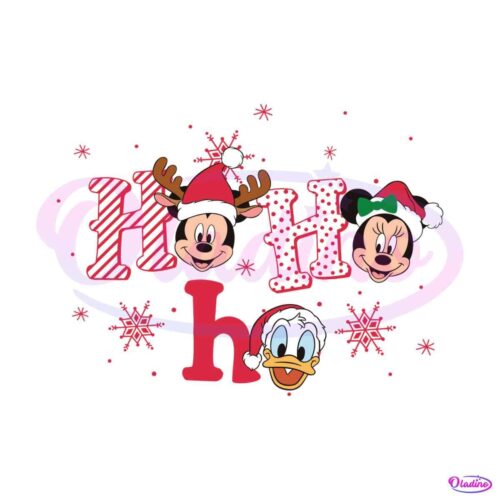 ho-ho-ho-mickey-minnie-daisy-svg