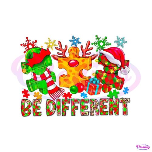 autism-awareness-be-different-png