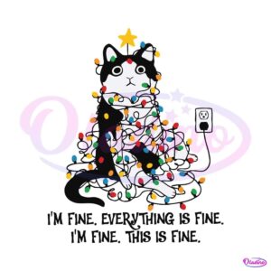 christmas-cat-im-fine-everything-is-fine-svg