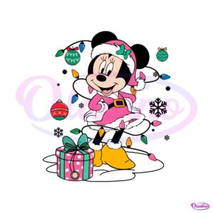 christmas-lights-minnie-mouse-svg