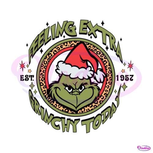 feeling-extra-grinchy-today-est-1952-svg