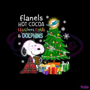 snoopy-hot-cocoa-christmas-light-miami-dolphins-png