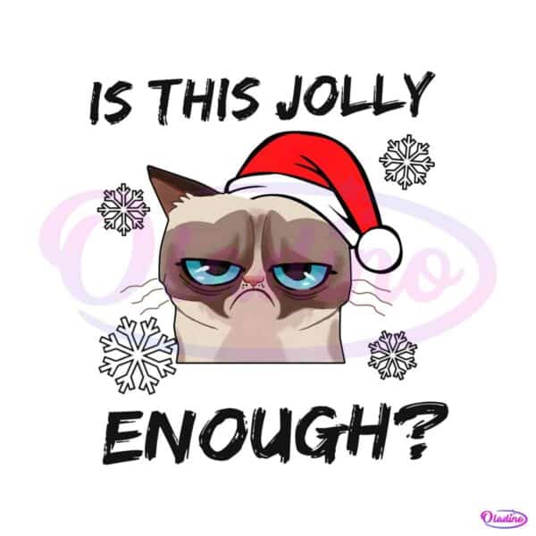 is-this-jolly-enough-christmas-grumpy-cat-png