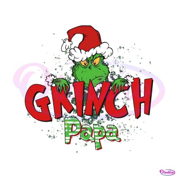 retro-grinch-papa-christmas-svg