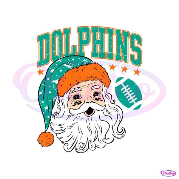 miami-dolphins-santa-christmas-svg
