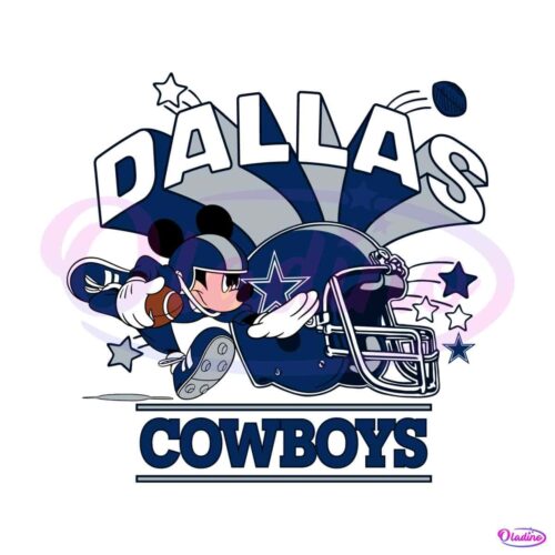 funny-mickey-mouse-football-dallas-cowboys-svg