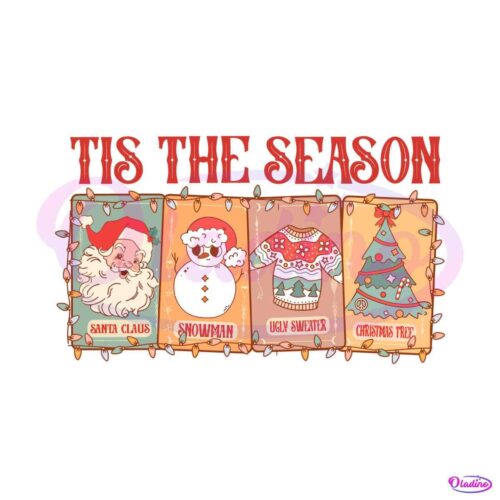 tis-the-season-santa-snowman-svg