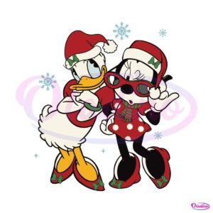 minnie-and-daisy-christmas-svg