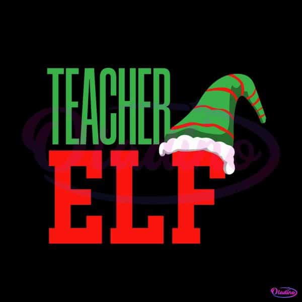 vintage-teacher-elf-christmas-hat-svg