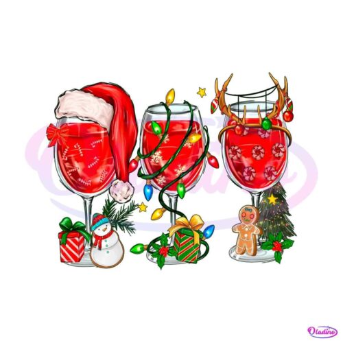 retro-christmas-wine-santa-hat-png