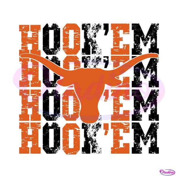 hook-em-texas-longhorn-ncaa-svg-digital-download