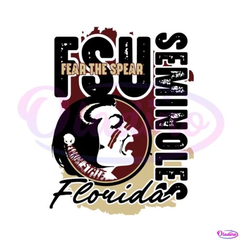 fsu-florida-state-seminoles-fear-the-spear-svg