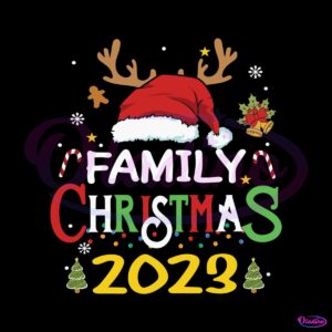 retro-family-christmas-2023-santa-hat-svg