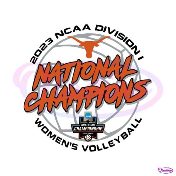 texas-longhorns-champion-2023-ncaa-volleyball-svg