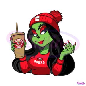 female-grinch-san-francisco-49ers-football-team-svg