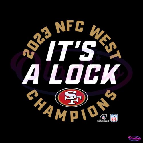 san-francisco-49ers-2023-nfc-west-division-champions-svg