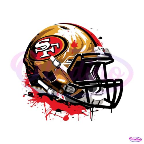 vintage-san-francisco-49ers-helmet-svg