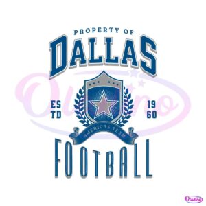 property-of-dallas-football-americas-team-svg