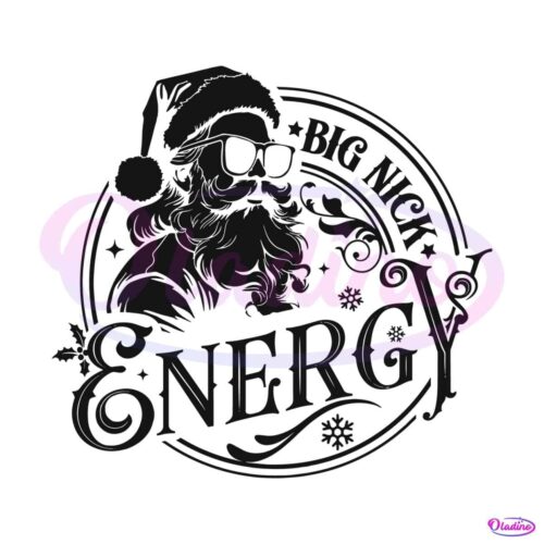 big-nick-energy-retro-christmas-svg