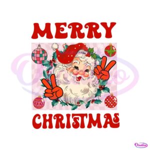 merry-christmas-santa-wreath-png