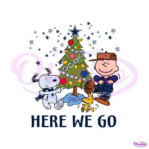 here-we-go-cowboys-peanuts-christmas-svg