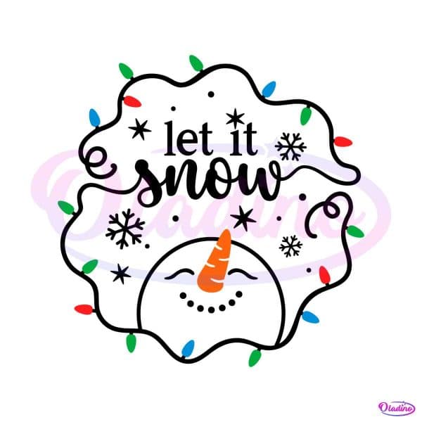 let-it-snow-cute-snowman-christmas-lights-svg