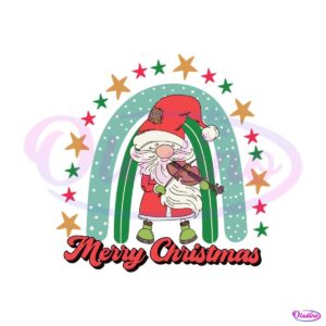 santa-gnome-playing-violin-merry-christmas-svg