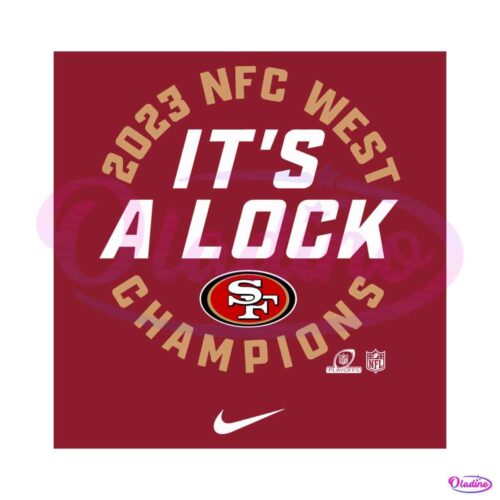 2023-nfc-west-champions-its-a-lock-svg