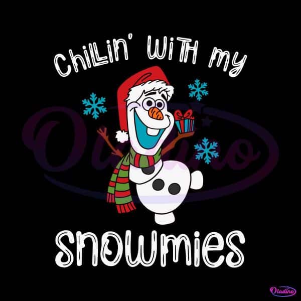 olaf-santa-chillin-with-my-snowmies-svg