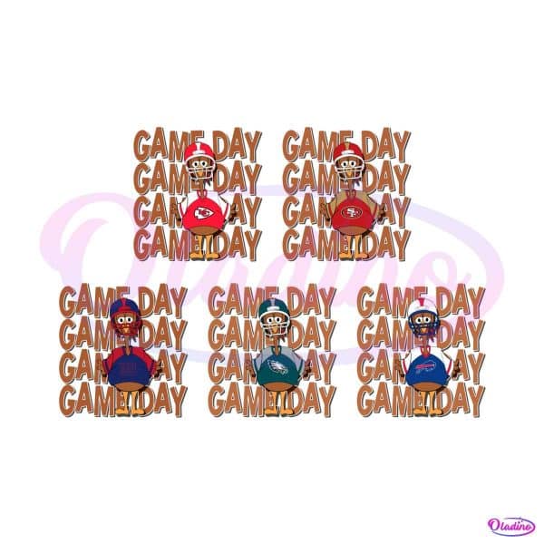 game-day-turkey-nfl-team-svg-bundle