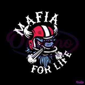 retro-mafia-for-life-nfl-football-svg