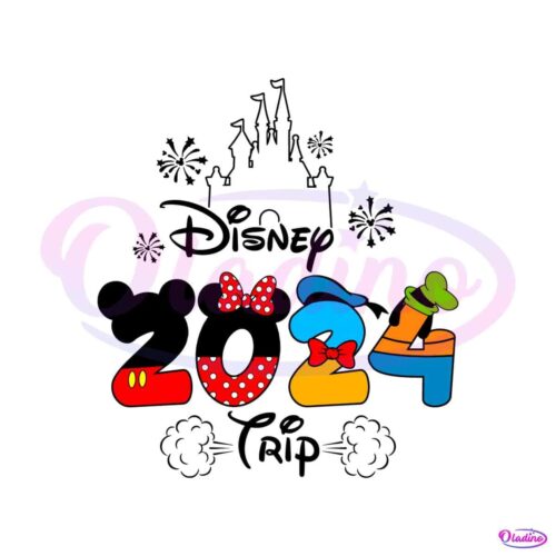 disney-2024-trip-magic-castle-svg