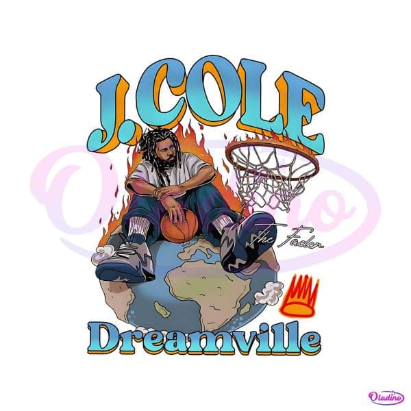 vintage-j-cole-dreamville-hip-hop-rap-png