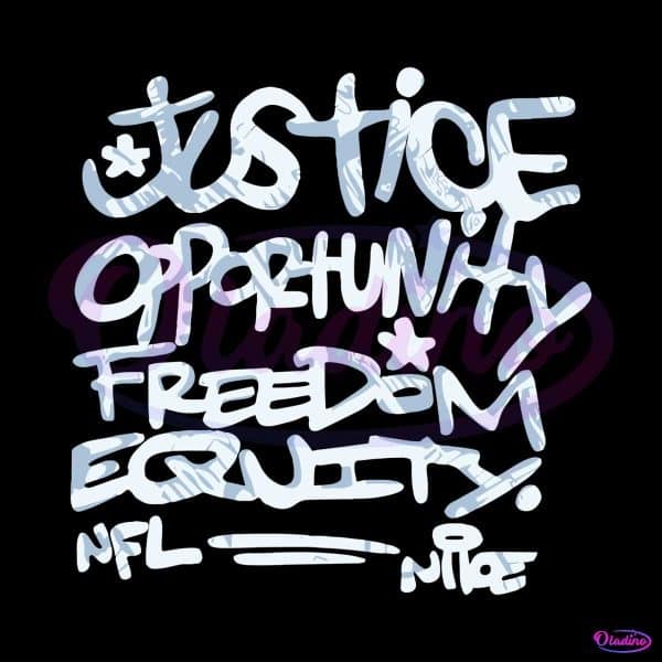 justice-opportunity-freedom-equality-nfl-mike-tomlin-svg