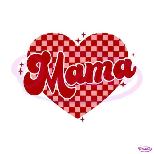 mama-checkered-heart-valentines-day-svg