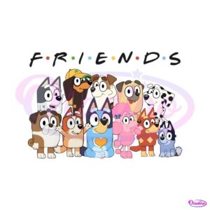 bluey-friends-cartoon-characters-png