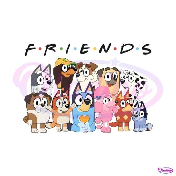 bluey-friends-cartoon-characters-png