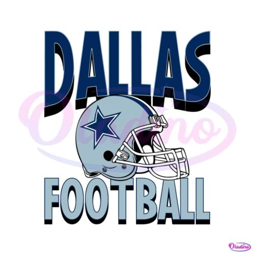 dallas-football-helmet-svg-digital-download