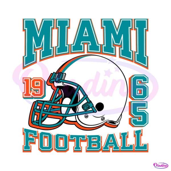 vintage-miami-dolphins-1965-football-helmet-svg