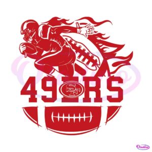 san-francisco-49ers-player-football-svg-digital-download