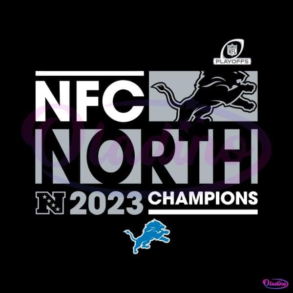 nfc-north-2023-champions-detroit-lions-svg