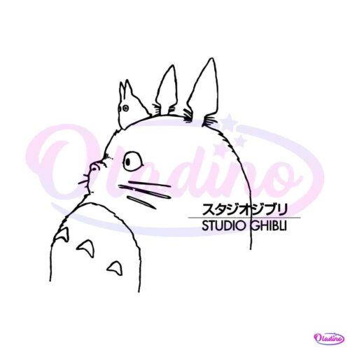 vintage-my-neighbor-totoro-ghibli-svg